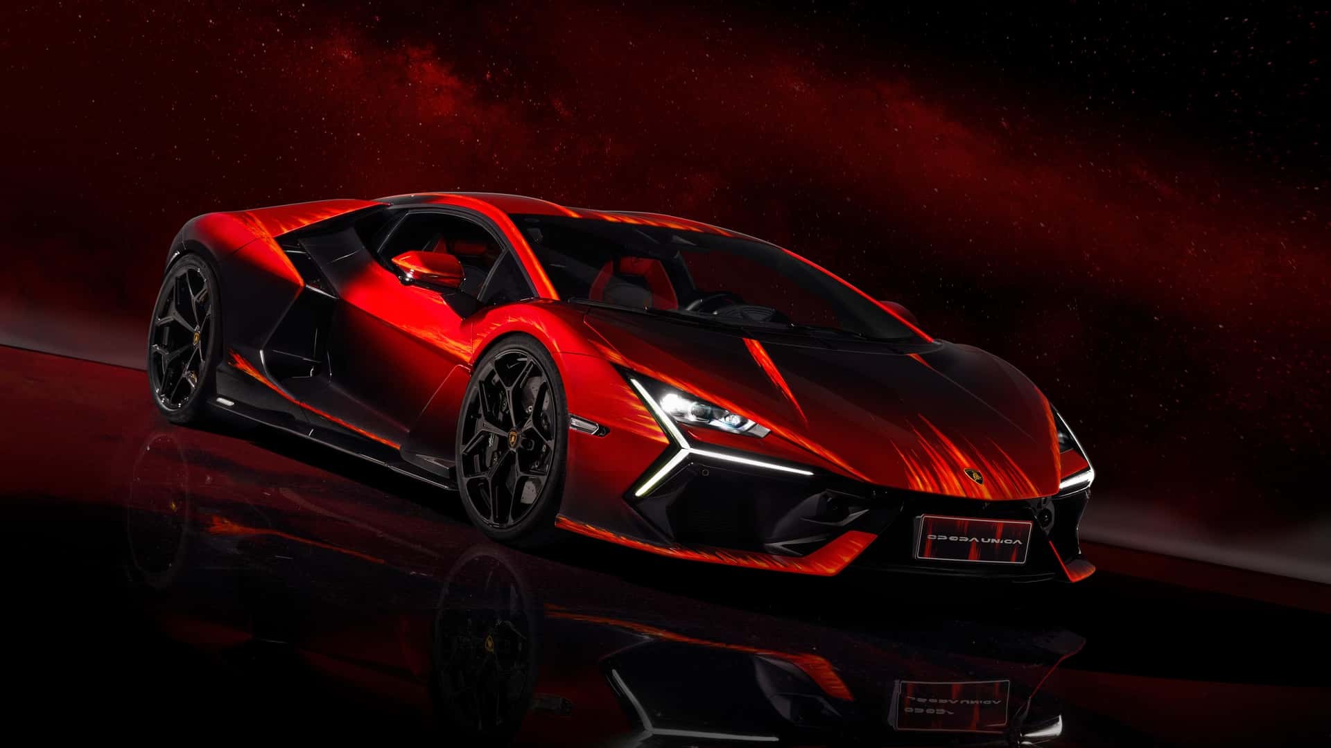 Siêu phẩm Lamborghini Revuelto Opera Unica màu đỏ độc nhất thế giới- Ảnh 3.