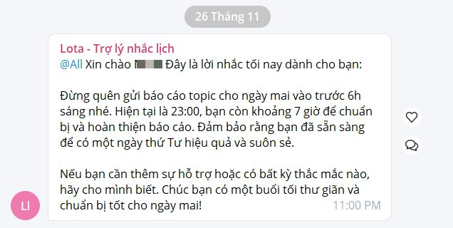 Lotus Chat - Đỉnh cao chạy task- Ảnh 3.