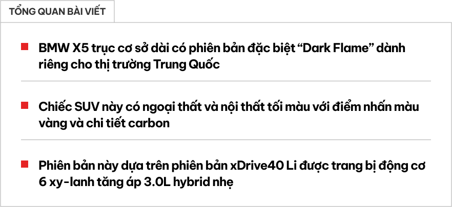 BMW X5 có thêm bản cực chất, nhưng điểm trừ lớn có thể khiến nhiều đại gia Việt tiếc nuối- Ảnh 1.