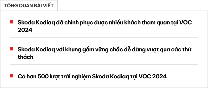 Lần đầu trải nghiệm Skoda Kodiaq trên đường đua địa hình: Đúng chất xe châu Âu- Ảnh 1.