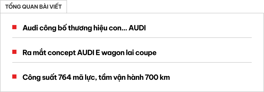 Audi ra mắt thương hiệu con mới với tên… AUDI: Logo mới, thiết kế khác hẳn, khung gầm phát triển cùng hãng Trung Quốc- Ảnh 1.