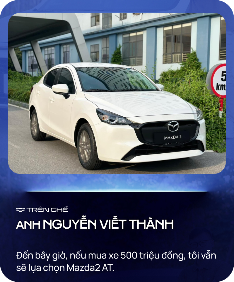 Người có vợ và 2 con nhỏ mua xe: 400 triệu chọn MG5  MT, 500 triệu chọn Mazda2, 600 triệu chọn City, 700 triệu chọn Xforce- Ảnh 3.