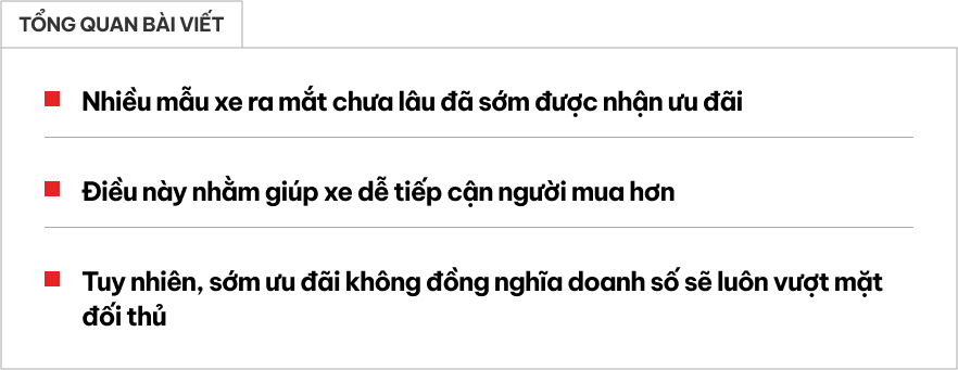 Vừa ra mắt đã giảm giá: Subaru Crosstrek giảm 99 triệu, Accent giảm khoảng 30 triệu và hàng loạt mẫu khác đang kích cầu cuối năm- Ảnh 1.