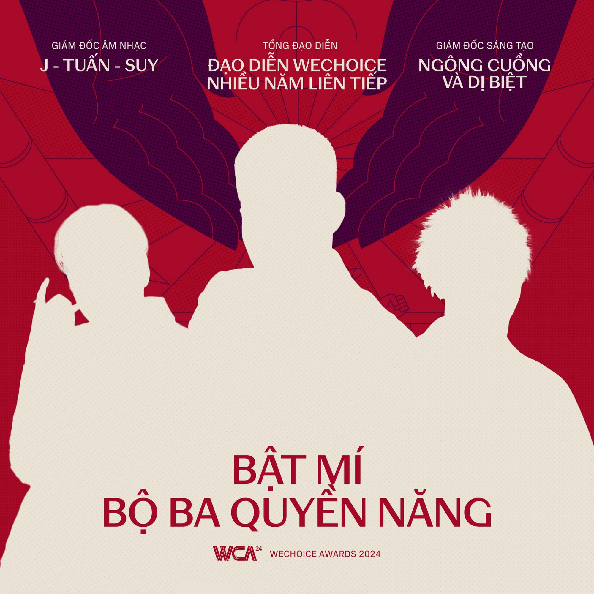 Cú bắt tay thập kỷ giữa đạo diễn Việt Tú, JustaTee và GĐST Phương Vũ đánh dấu cột mốc 10 năm của WeChoice Awards 2024- Ảnh 1. Cú bắt tay thập kỷ giữa đạo diễn Việt Tú, JustaTee và GĐST Phương Vũ đánh dấu cột mốc 10 năm của WeChoice Awards 2024- Ảnh 1.