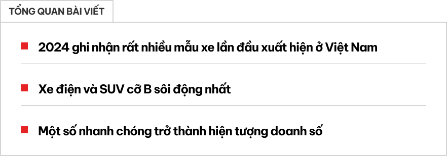 Loạt xe lần đầu đến Việt Nam năm 2024: VF 3, Xforce mới ra đã thành hiện tượng, Jimny từng 'kèm lạc' đã phải giảm giá- Ảnh 1.