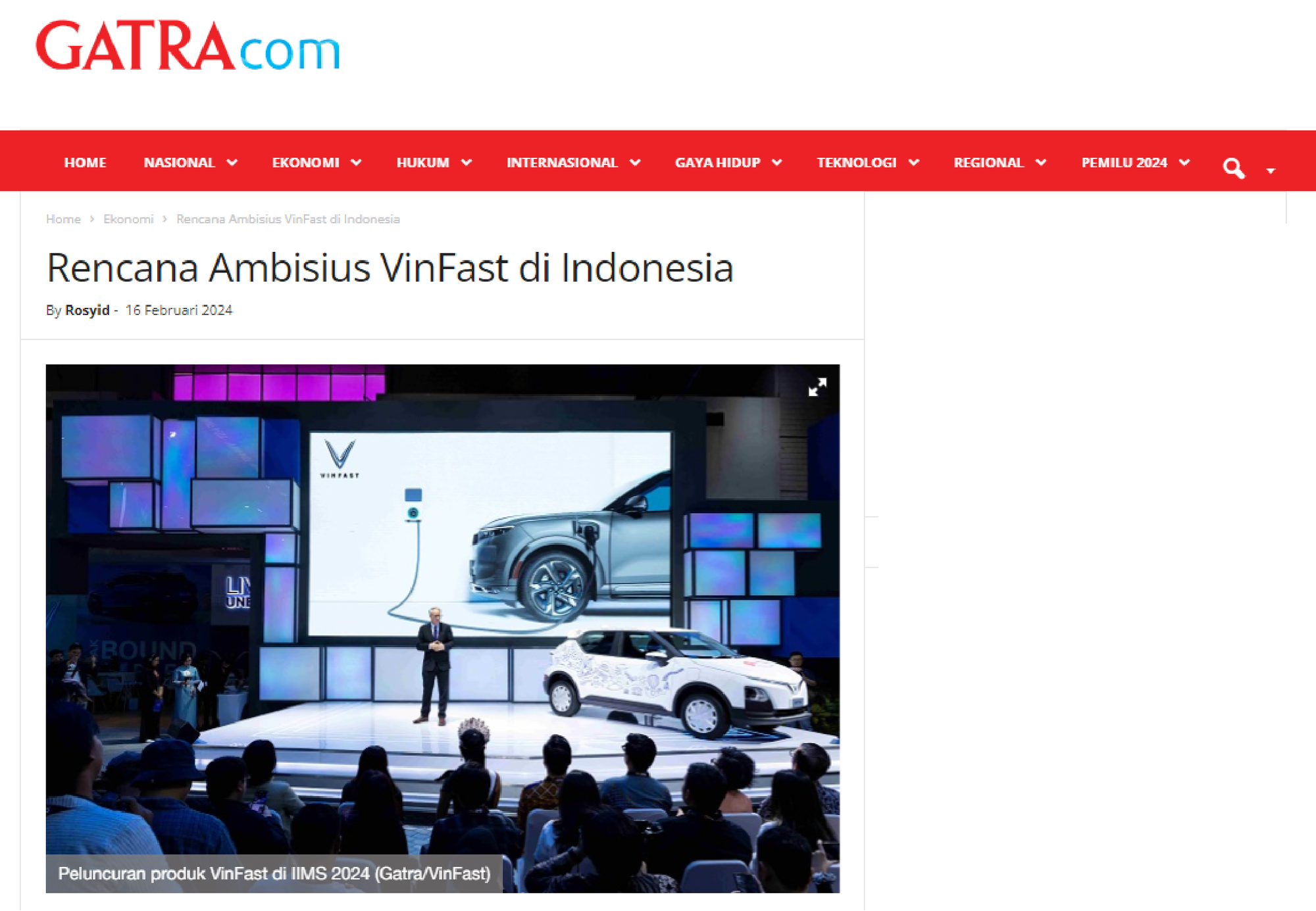 VinFast mang xe tới Indonesia, báo nước ngoài nhất loạt đưa tin: Hé lộ nhiều điều chưa được biết tới? - Ảnh 7.