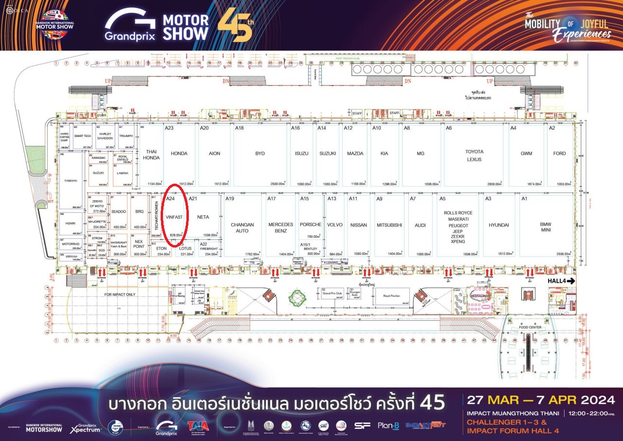 Đây là hình ảnh đầu tiên của gian hàng VinFast tại Bangkok International Motor Show 2024 - Ảnh 4.