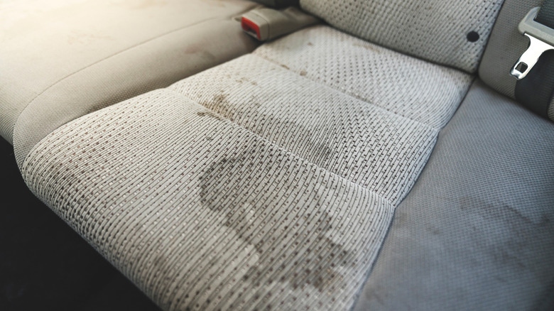 Tẩy sạch vết bẩn trên ghế ô tô chỉ với thứ bột đơn giản - Ảnh 1.