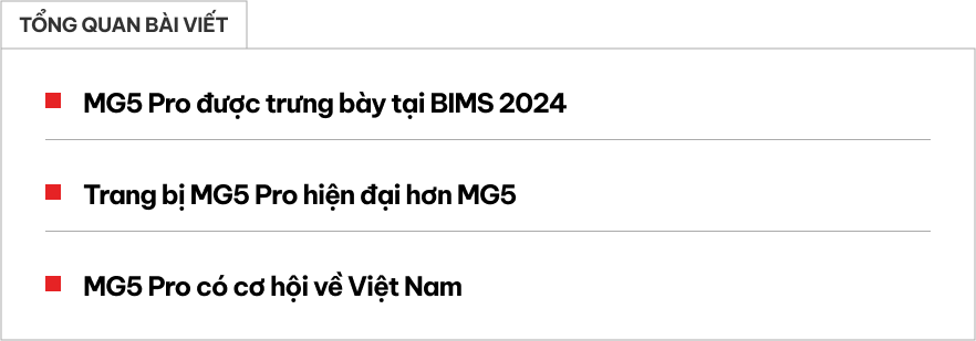 Khách Việt sẽ dễ thích bản MG5 này: Giá quy đổi từ hơn 380 triệu, hầm hố như xe thể thao, thêm công nghệ an toàn  - Ảnh 1.