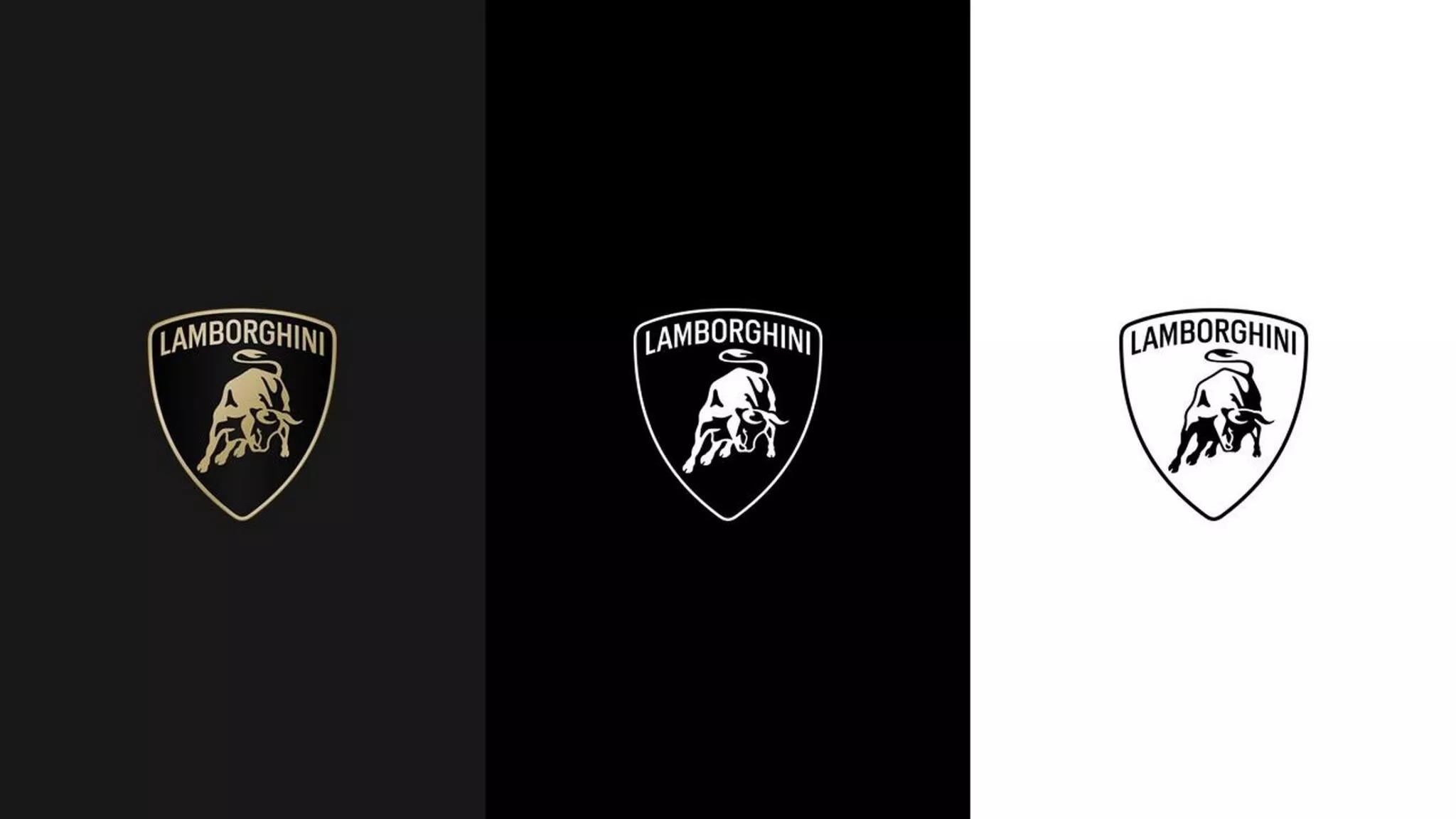 Lamborghini New Logo Variations