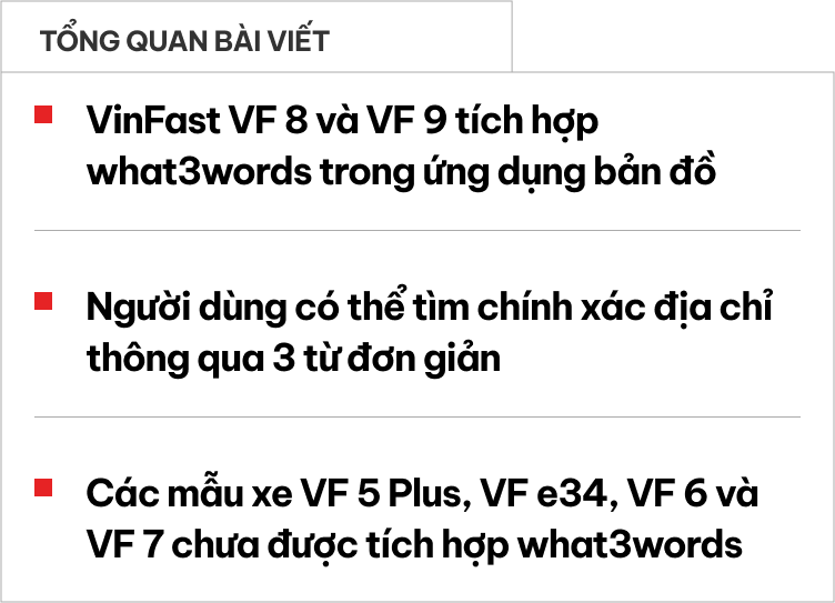 Chủ xe VinFast VF 8 và VF 9 chưa chắc đã biết tính năng ẩn này: Tìm vị ...