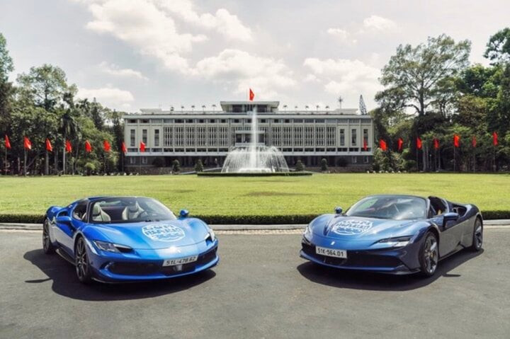 Chưa từng có trong lịch sử, Cường Đô la trở thành người Việt đầu tiên tham gia hành trình siêu xe lớn nhất thế giới: Phí đăng ký đã 2,5 tỷ đồng, &quot;con cưng&quot; Ferrari SF90 Spider mang đi &quot;khai chiến&quot; hơn 50 tỷ - Ảnh 2.