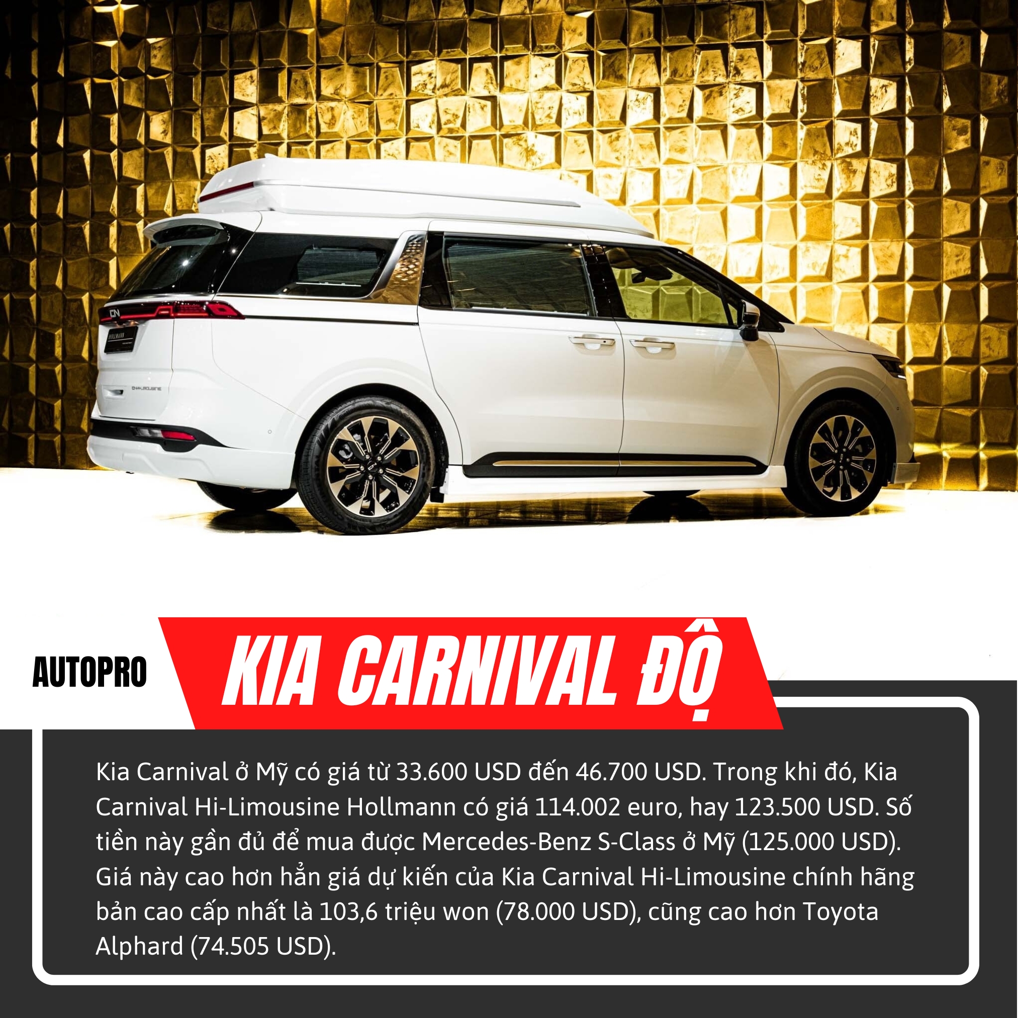 Đây là chiếc Kia Carnival có giá ngang Mercedes-Benz S-Class: 'Chia sẻ' nhiều chi tiết với Hi-Limousine chính hãng sắp ra mắt, nhưng giá cao hơn hẳn - Ảnh 8.