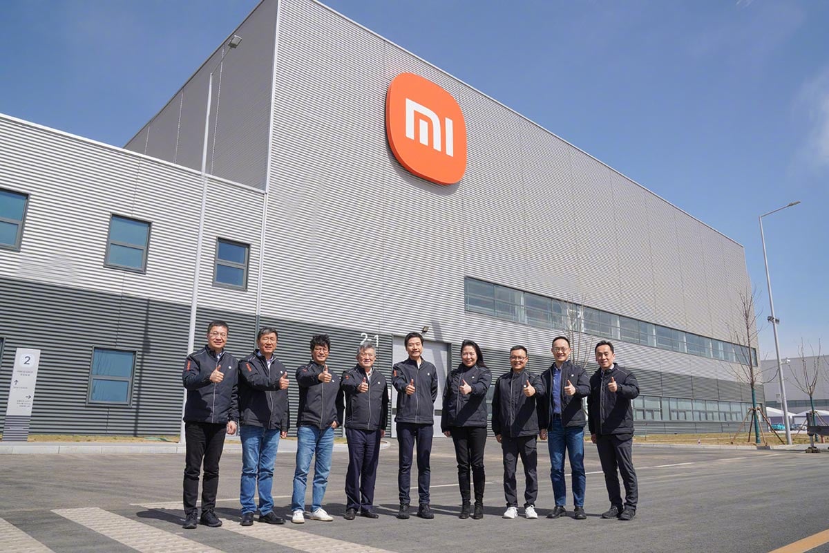 Xiaomi's automated electric vehicle factory