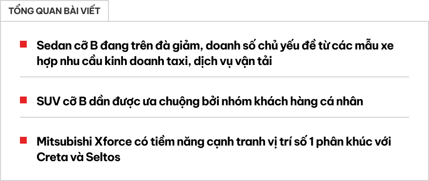 Người Việt đổi gu mua ô tô: Sedan giá rẻ dần mất khách vào tay SUV cỡ nhỏ - Ảnh 1.