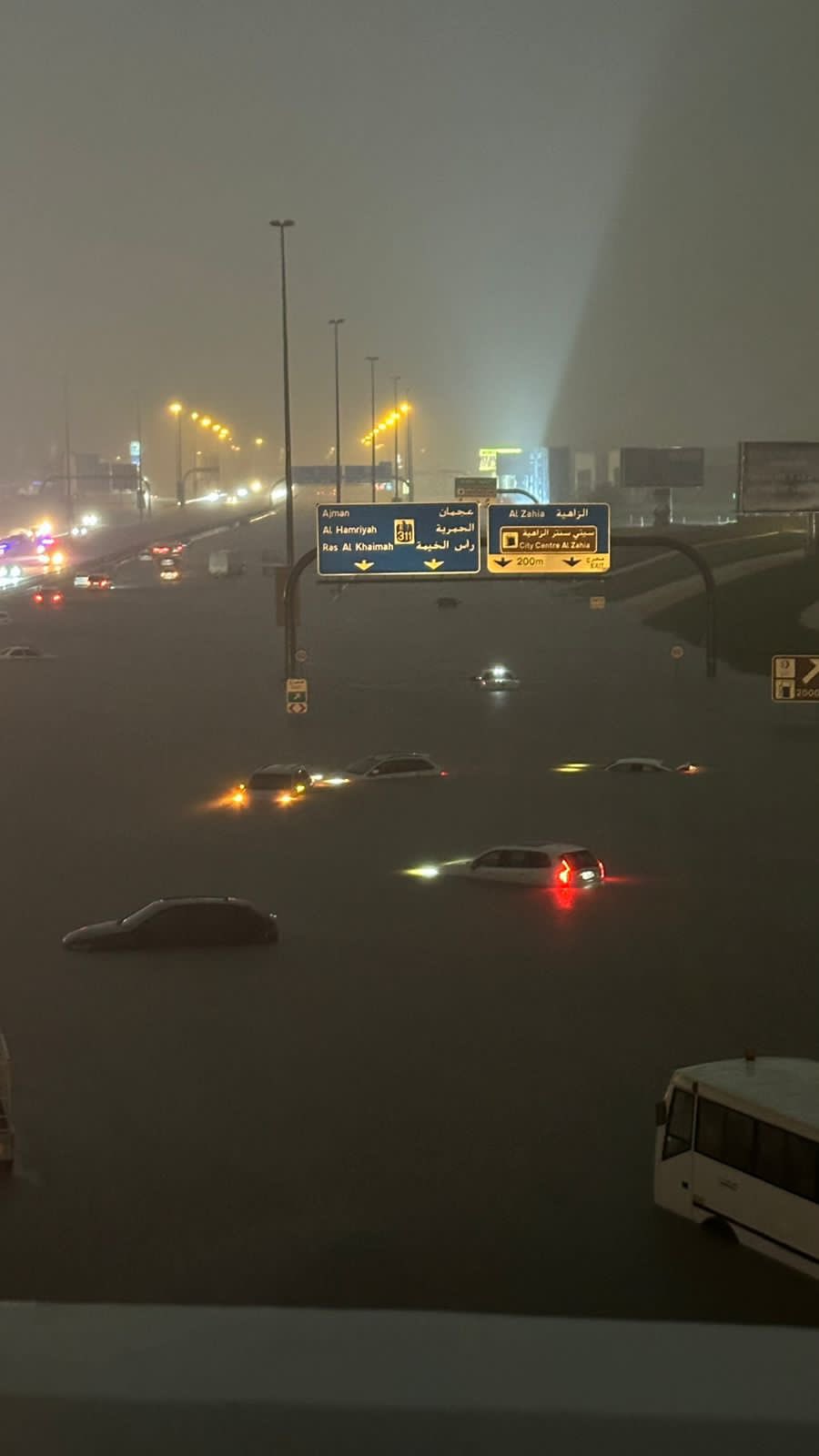 Dubai bỗng ngập lụt kinh hoàng: Siêu xe trôi nổi trên phố, máy bay "lướt trên mặt nước" tạo nên cảnh tượng chưa từng có- Ảnh 4.