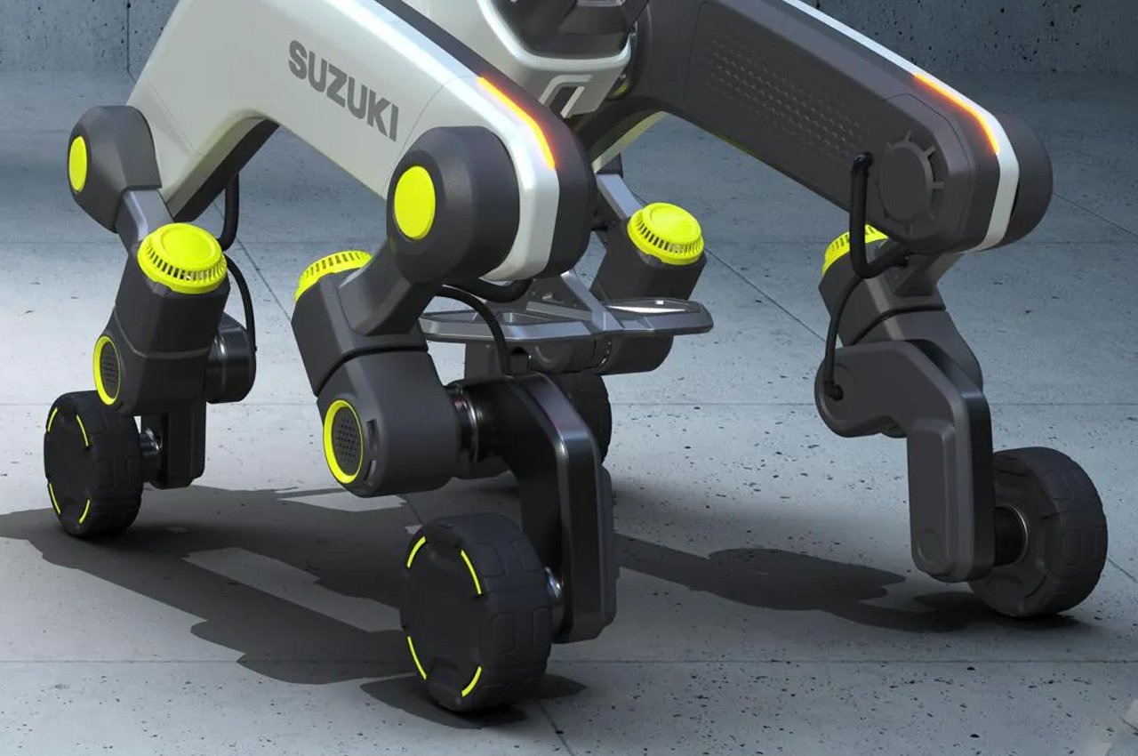 Được mệnh danh là hãng xe có thù với cái đẹp, Suzuki trình làng mẫu mô tô leo cầu thang 4 chân siêu dị!- Ảnh 1. Được mệnh danh là hãng xe có thù với cái đẹp, Suzuki trình làng mẫu mô tô leo cầu thang 4 chân siêu dị!- Ảnh 1.