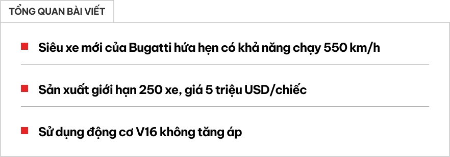 Hình ảnh đồng hồ lộ này cho thấy đàn em Bugatti Chiron sẽ có sức mạnh rất khủng khiếp- Ảnh 1.