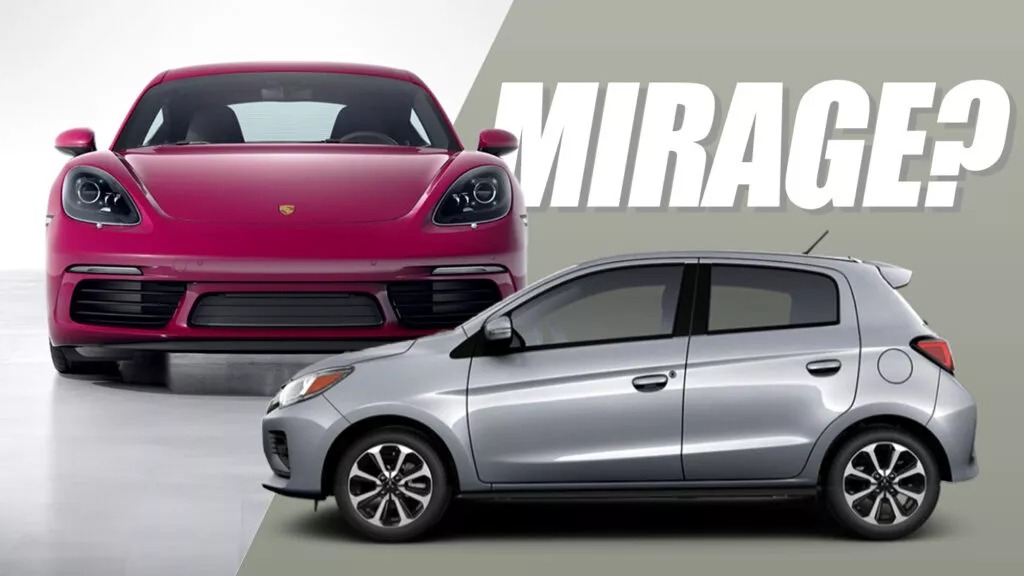 Bài thử tăng tốc này cho thấy Mitsubishi Mirage hơn Porsche 718 ở một điểm- Ảnh 2.