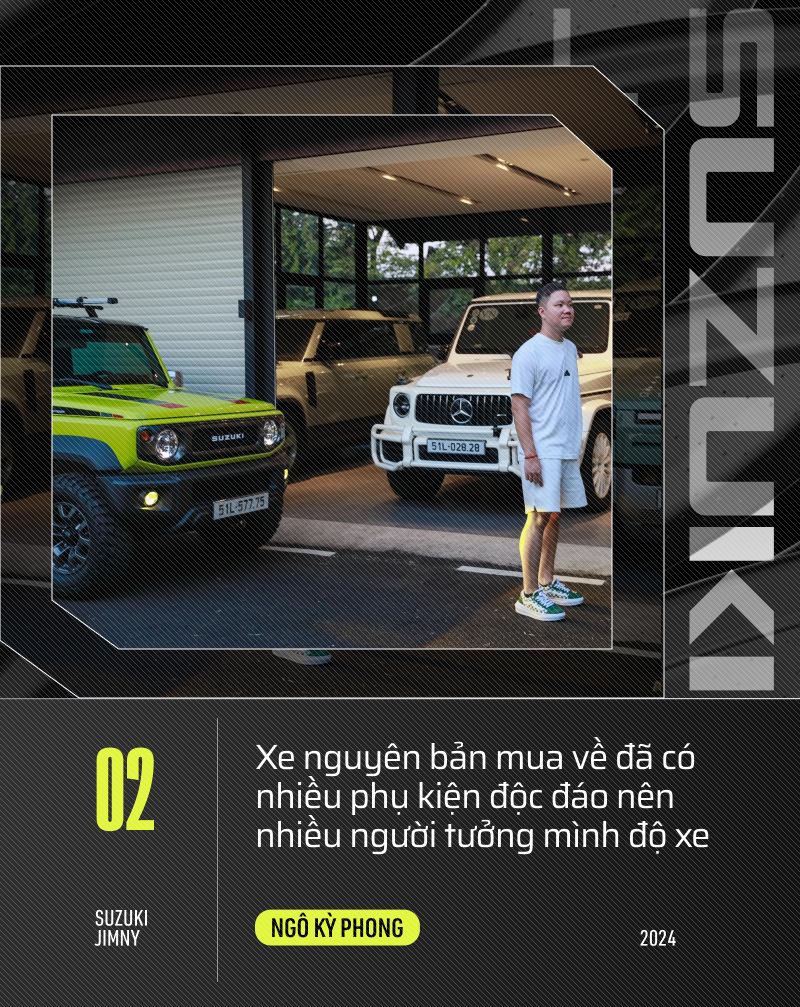 9X từng phượt xuyên thế giới bằng Land Cruiser, Defender đánh giá Suzuki Jimny mới tậu: ‘Đi off-road vui, lái đường trường cần kiên nhẫn’- Ảnh 10.