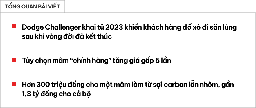 Mẫu xe này đích thị chỉ dân chơi mới kham được: Riêng bộ mâm giá đã tương đương Camry- Ảnh 1.