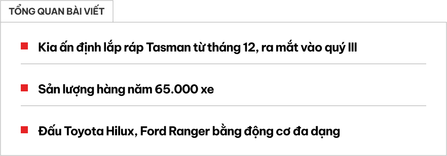 Kia Tasman có thể chào sân trong quý III, ưu tiên xuất khẩu sớm - Ảnh 1.