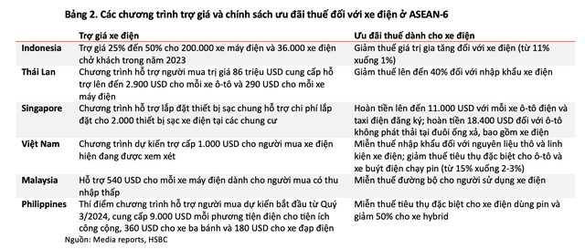 HSBC nói về công cuộc phát triển xe điện ở Việt Nam:  DN Việt sẽ lấy bớt thị phần xe máy của các ông lớn Nhật Bản, nhưng 'chim đầu đàn' VinFast sẽ gặp thách thức gì? - Ảnh 2.