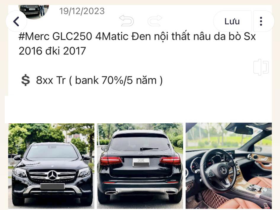 Mua Mercedes GLC của showroom xe cũ 4 tháng chưa sang tên được, nữ chủ xe tuyệt vọng: ‘Thấy dấu hiệu bị lừa, có ô tô mà không dám đi’ - Ảnh 2.