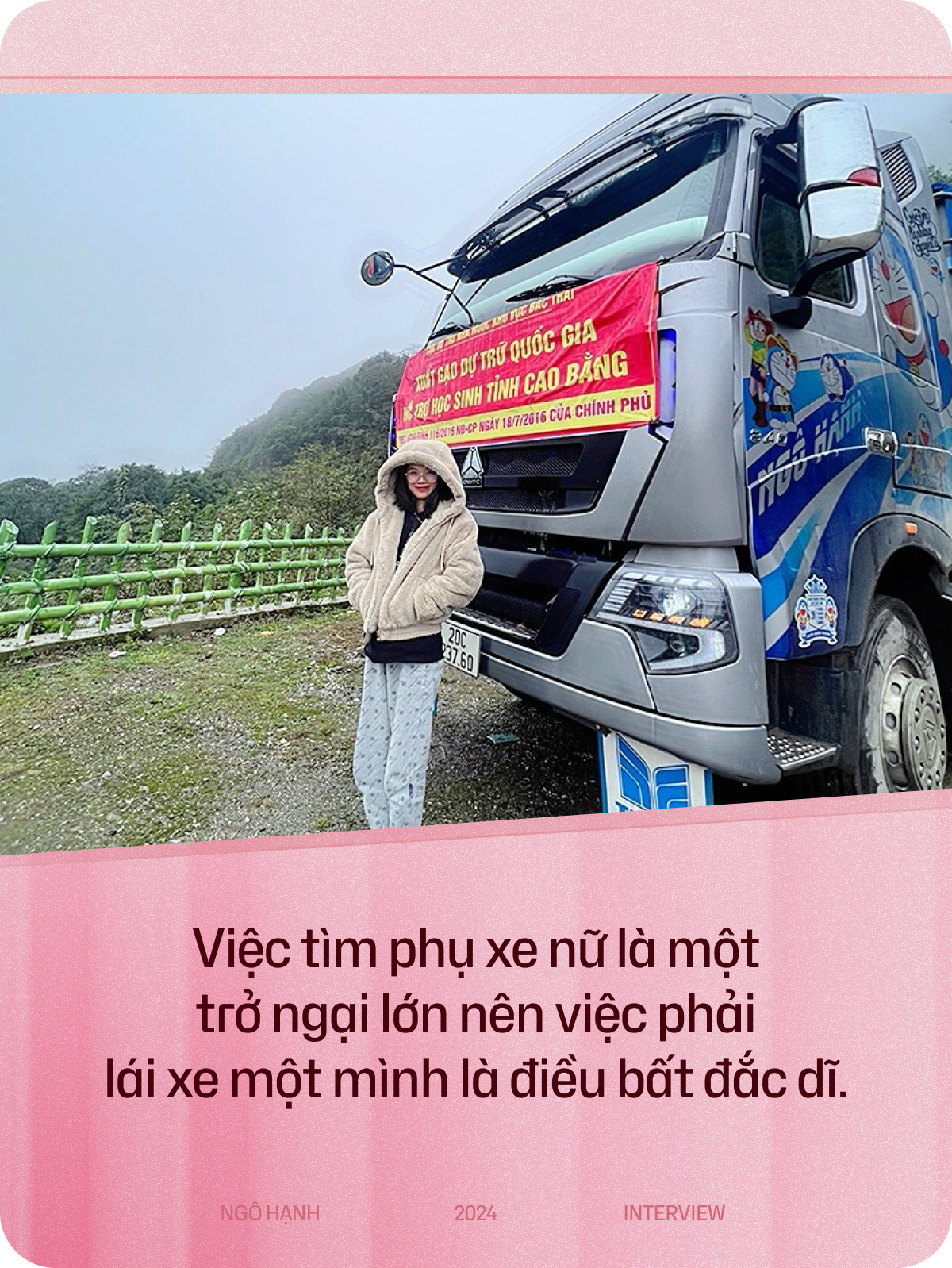 Nữ tài xế Gen Z Thái Nguyên nặng 38kg lái xe tải 30 tấn khắp miền Bắc: Thời gian mình ở trên xe còn nhiều hơn ở nhà- Ảnh 9.