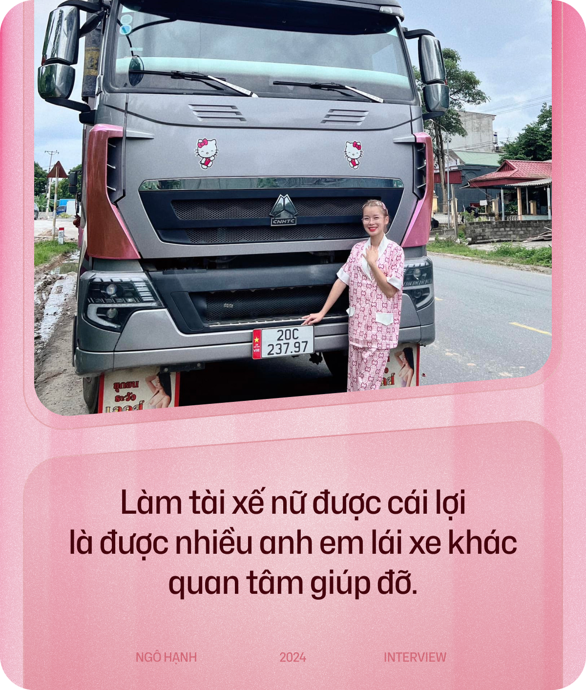 Nữ tài xế Gen Z Thái Nguyên nặng 38kg lái xe tải 30 tấn khắp miền Bắc: Thời gian mình ở trên xe còn nhiều hơn ở nhà- Ảnh 14.