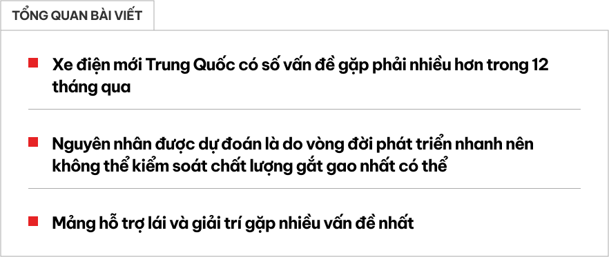 Nhiều xe Trung Quốc bị chê vì còn nhiều lỗi nhưng có mẫu sắp bán ở Việt Nam được khen về độ hài lòng- Ảnh 1.