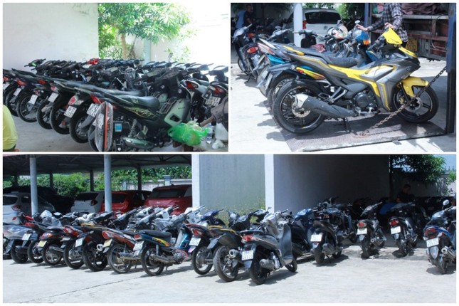 Đường dây trộm xe máy xuyên quốc gia đưa hơn 200 xe qua Campuchia tiêu thụ- Ảnh 3.