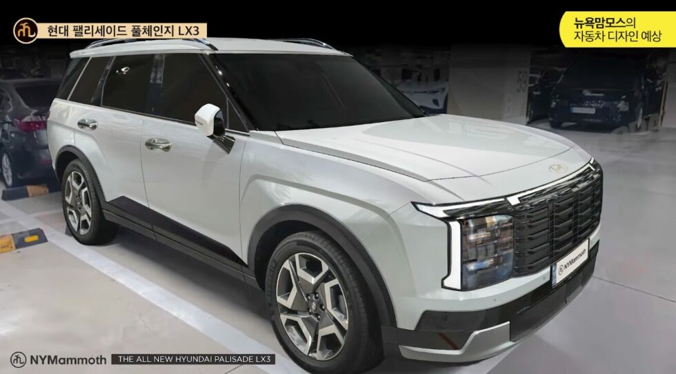 Hyundai Palisade 2026 lộ diện rõ nét hơn ngoài đời thực: Thiết kế 'mượt' hơn Santa Fe, có nét giống Range Rover- Ảnh 5.