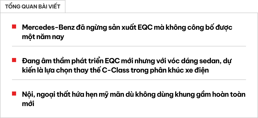 Mercedes-Benz đã 'khai tử' EQC một năm trước nhưng không ai quan tâm- Ảnh 1.