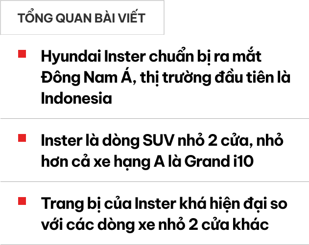 Hyundai Inster Xe I N Nh H N I R C R Ch Ra M T N V Vi T Nam