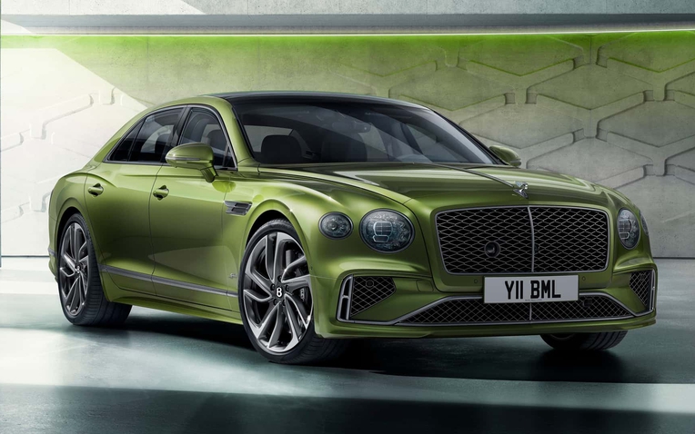 Bentley Flying Spur 2025 ra mắt: Thiết kế ít khác biệt, động cơ V8 hybrid mạnh nhất lịch sử hãng, bán cuối năm 2024- Ảnh 1.