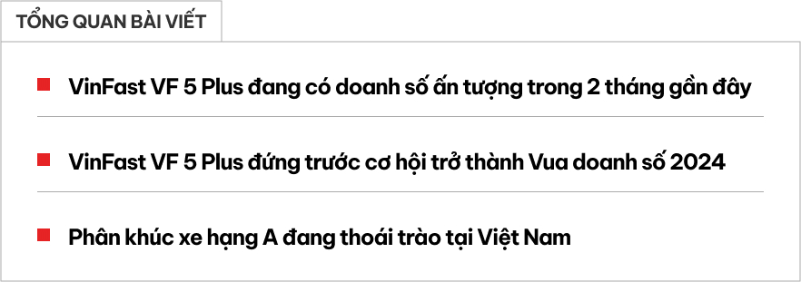 Trước khi VF 3 chạy đầy đường thì đây mới là chiếc VinFast 'quốc dân' thay vị trí vua doanh số của Fadid- Ảnh 1.