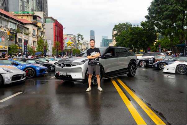 VinFast VF 7 và VF 9 nổi bật trong dàn xe sang tham dự hành trình siêu xe Gumball 3000- Ảnh 5.