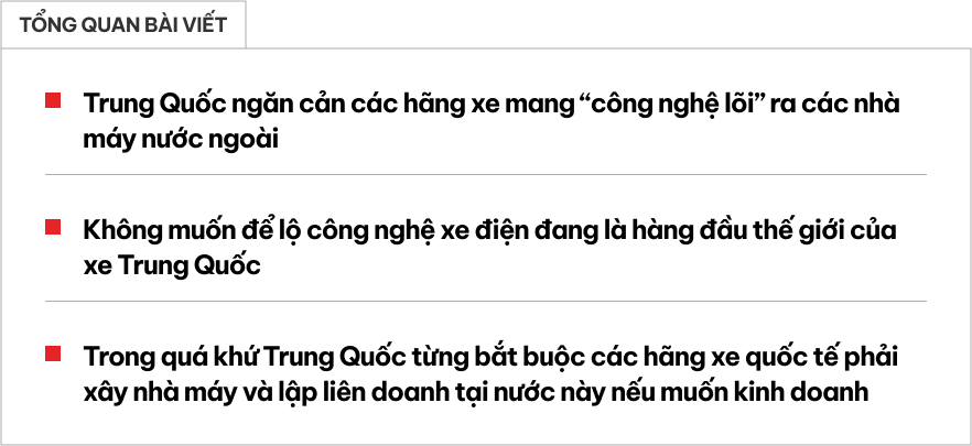 Trung Quốc quyết giữ bí mật ‘công nghệ lõi’ làm xe điện- Ảnh 1.