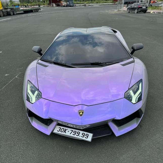 Siêu xe Lamborghini Aventador biển tứ quý 9 rao bán giá 22 tỷ đồng- Ảnh 2.