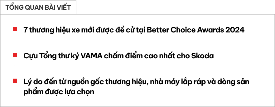 Trong 7 hãng xe mới vào Việt Nam, cựu Tổng Thư ký VAMA chọn cái tên này là thương hiệu tiêu biểu vì 3 lý do- Ảnh 1.