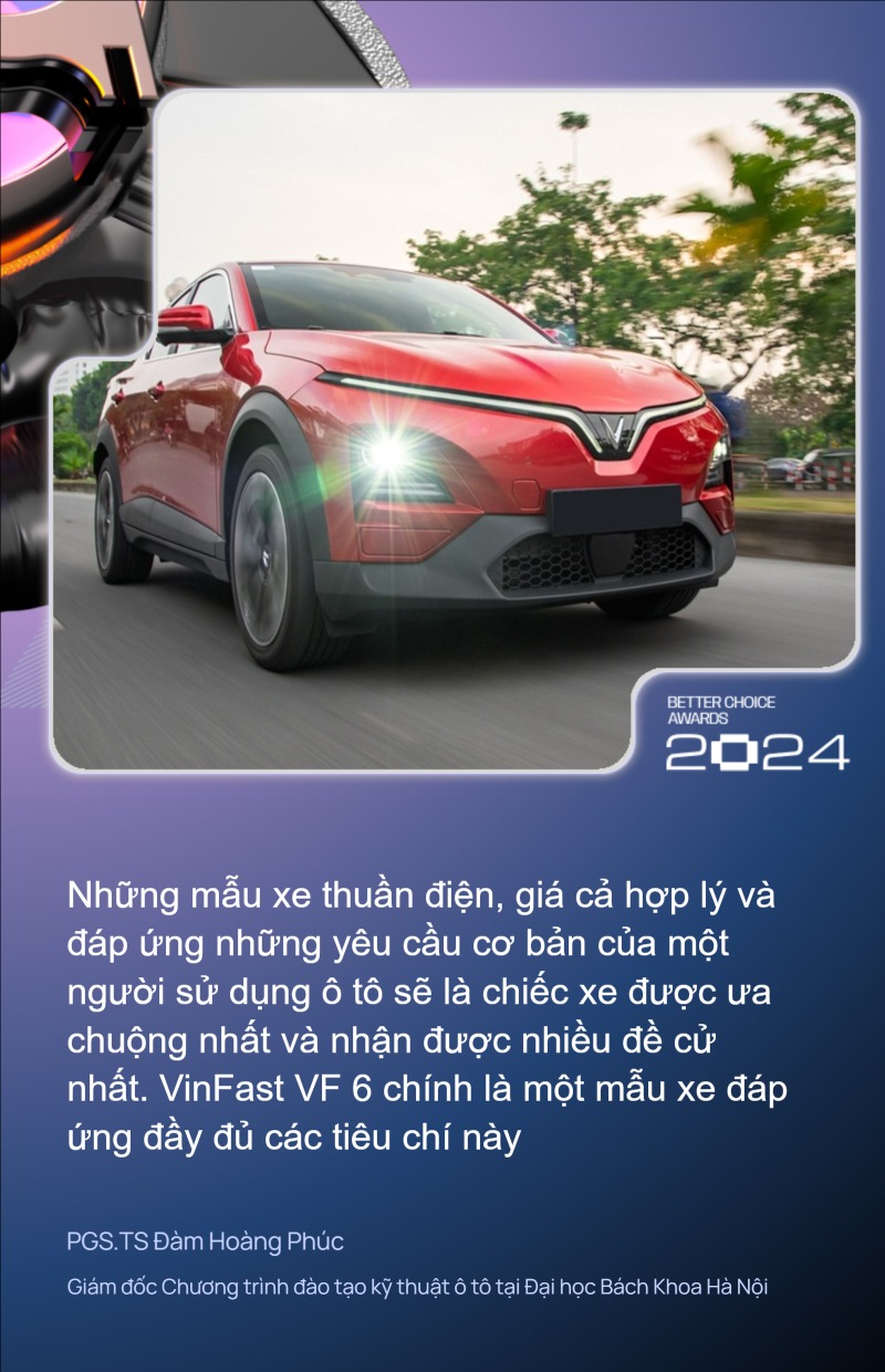 Xe điện, hybrid bùng nổ ở Việt Nam: 11 mẫu lọt đề cử xe xanh tại BCA 2024, VinFast VF 6 được chuyên gia đánh giá cao- Ảnh 3.