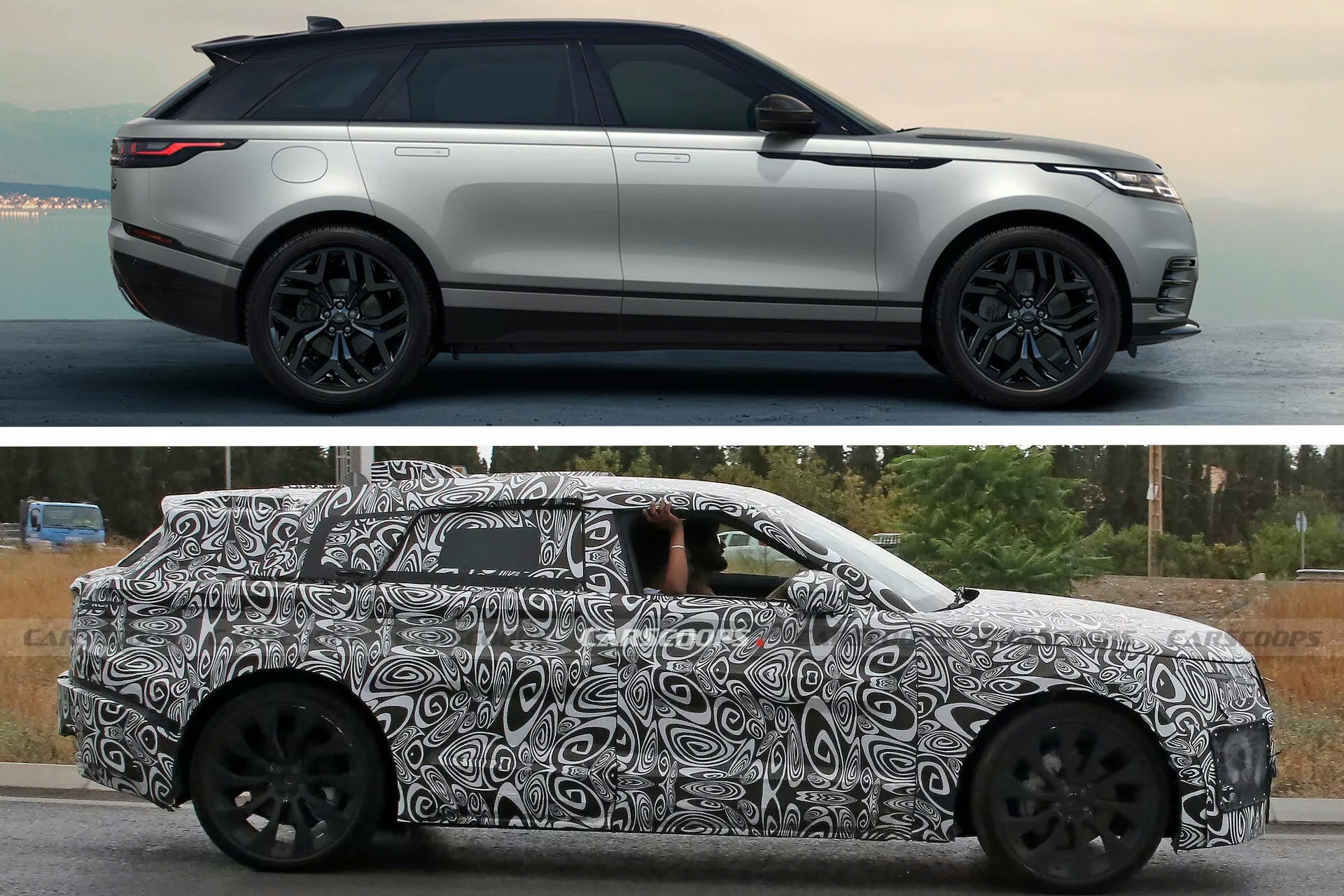 Lộ ảnh Range Rover Velar thế hệ mới: Thiết kế ít thay đổi, động cơ thuần điện, ra mắt năm sau- Ảnh 3.