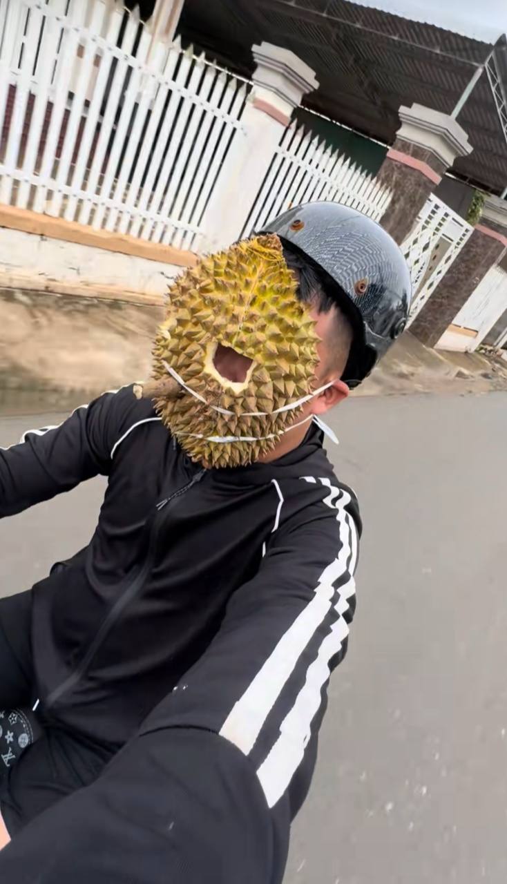 Trào lưu kỳ dị lấy đồ ăn làm mặt nạ chạy xe đã đến mức này rồi ư? Không tiết chế kẻo rước họa vào thân lúc nào không hay!- Ảnh 12. Trào lưu kỳ dị lấy đồ ăn làm mặt nạ chạy xe đã đến mức này rồi ư? Không tiết chế kẻo rước họa vào thân lúc nào không hay!- Ảnh 12.