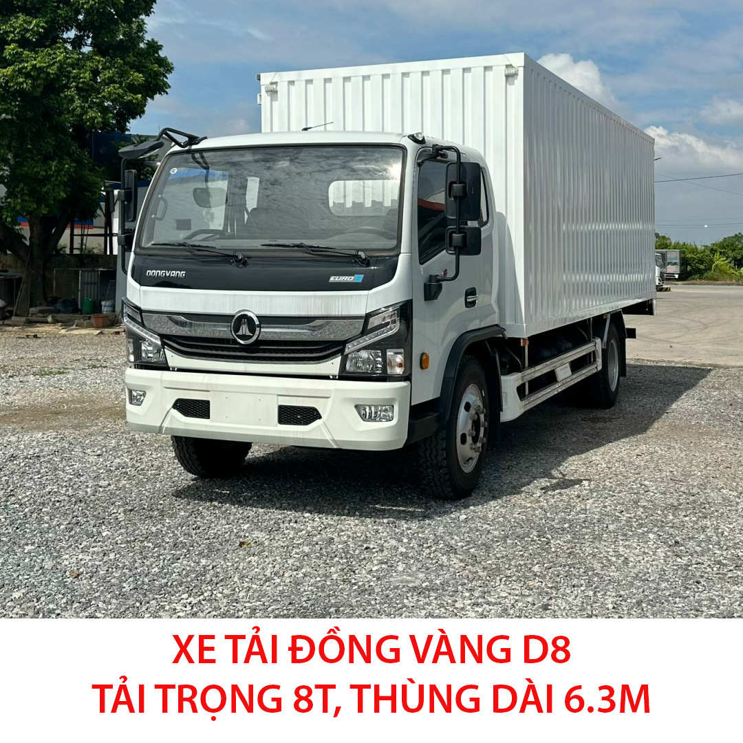 Lợi ích kinh doanh khi sử dụng xe tải trung Đồng Vàng D8 tải trọng 8 tấn- Ảnh 4. Lợi ích kinh doanh khi sử dụng xe tải trung Đồng Vàng D8 tải trọng 8 tấn- Ảnh 4.