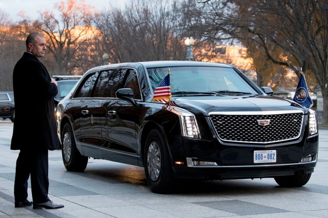 Khám phá xe 'quái thú' của Tổng thống Mỹ Donald Trump- Ảnh 1. Khám phá xe 'quái thú' của Tổng thống Mỹ Donald Trump- Ảnh 1.