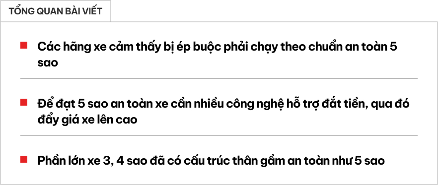 Chuẩn an toàn mới gây tranh cãi: Palisade còn 4 sao thua các đối thủ, có mẫu Mitsubishi không thể bán vì không sao nào- Ảnh 1.