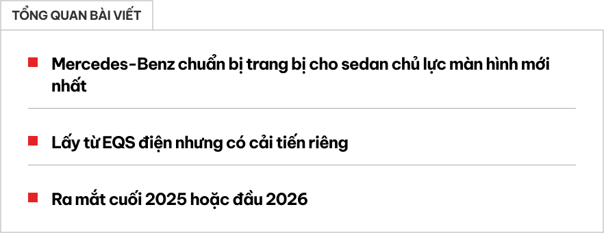 Cuối cùng Mercedes-Benz, Maybach S-Class cũng có 'siêu màn hình', hết thời lép vế EQS- Ảnh 1.