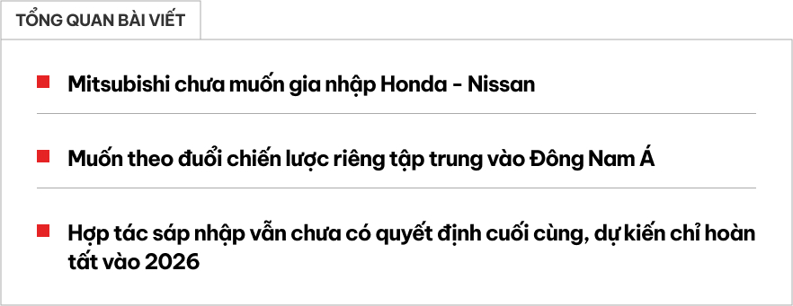 Quá thành công với Xpander, Xforce ở ĐNÁ, Mitsubishi không có hứng thú sáp nhập với Honda-Nissan- Ảnh 1.