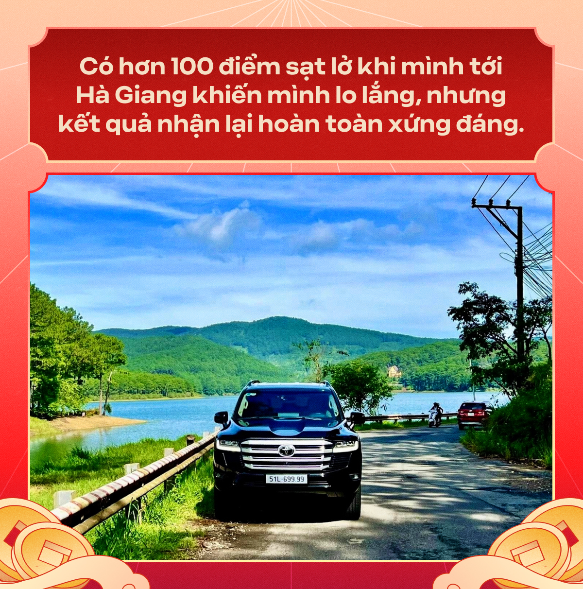 Mang Toyota Land Cruiser biển tứ quý 9 đi xuyên Việt, chủ xe chia sẻ: “Đi đến đâu người dân trầm trồ đến đó”- Ảnh 2.